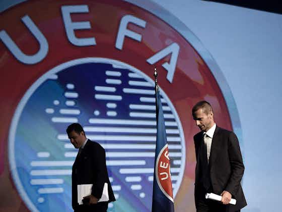 Artikelbild:Bericht: UEFA bereitet 60 Mrd. Euro Klage gegen die Super League-Gründer vor