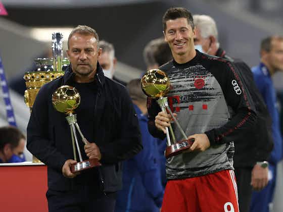 Artikelbild:Bericht: Lewandowski, Flick & Co. räumen weitere Titel für den FC Bayern ab