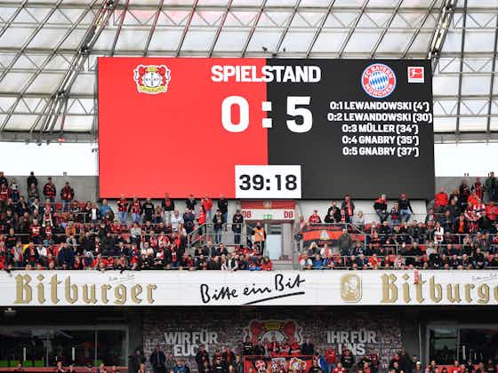 Artikelbild:Die Pressestimmen zum Gala-Auftritt gegen Leverkusen: „Bayern verpasst Bayer eine Ohrfeige“