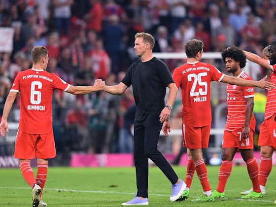 Artikelbild:Dicke Luft in der Kabine? Bayern-Führungsspieler stehen hinter Nagelsmann