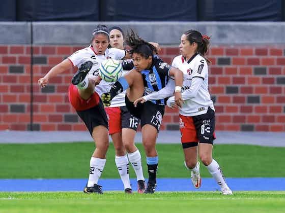 Imagen del artículo:<strong>Liga BBVA MX Femenil: Apertura 2022 –</strong><strong> Con intensidad, pero sin goles, Querétaro y Atlas repartieron unidades. </strong>
