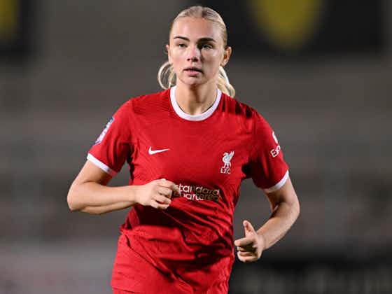 Image de l'article :Sofie Lundgaard (Liverpool FC) absente jusqu’à la fin de la saison