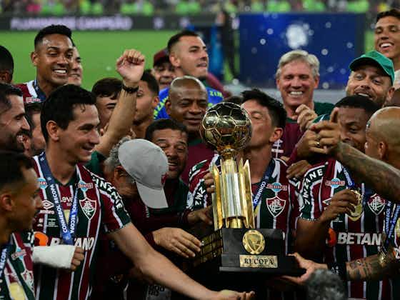 Imagem do artigo:😜 V de vingança! Redes sociais celebram título e 'exorcismo' do Fluminense