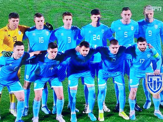 Imagem do artigo:🇸🇲 San Marino não encerra jejum de 20 anos sem vencer, mas 'celebra'