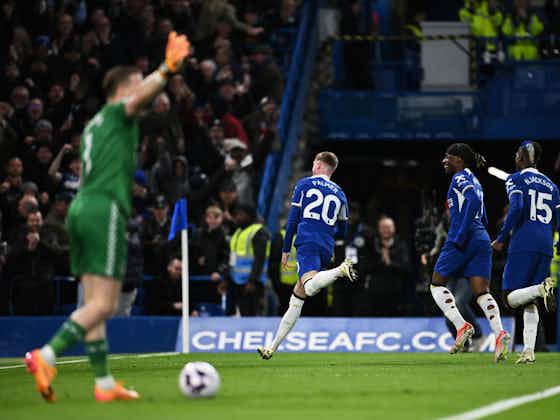 Artikelbild:😳 Haaland dicht auf den Fersen! Chelsea-Star zerlegt Everton komplett