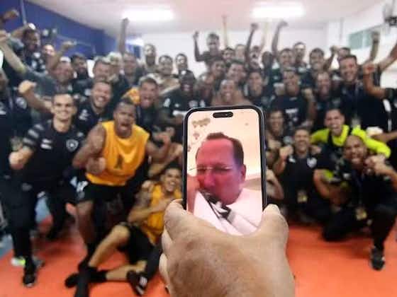 Imagem do artigo:Faz o pix, Boss: Textor dá “bicho” de R$ 1 milhão aos jogadores do Botafogo após classificação para Libertadores