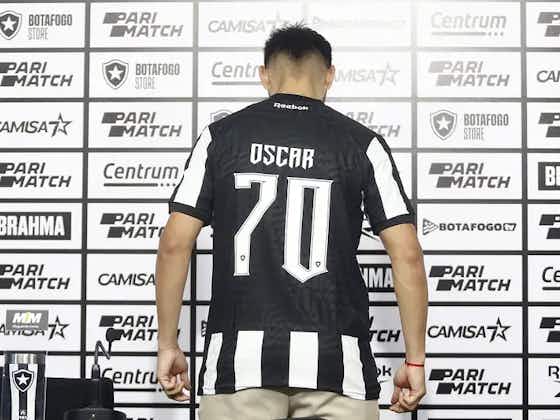 Imagem do artigo:Óscar Romero diz que camisa 70 é homenagem a ídolo do Botafogo: ‘São 10 vezes Garrincha’