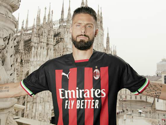 Article image:AC Milan 2022/23 home kit by Puma
