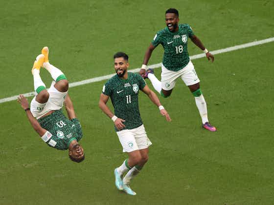 Article image:Saudi Arabia bring World Cup to life with Argentina upset, France turn on the style