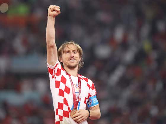 Article image:Croatia come away with consolation, Modrić departs from the World Cup & more