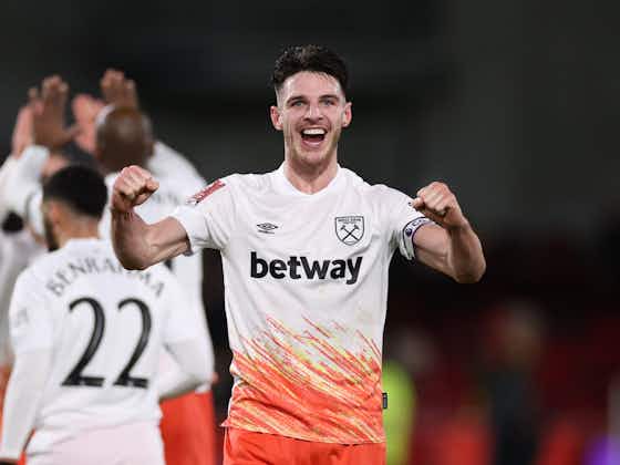 Article image:Arsenal confident of beating Man City, Man Utd and Chelsea to Declan Rice signing