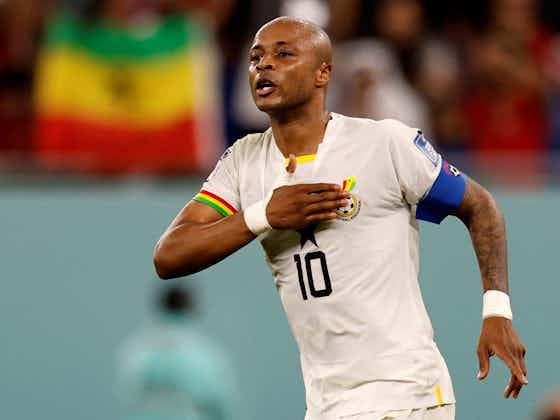 Article image:Andre Ayew set to join Nottingham Forest ahead of Everton