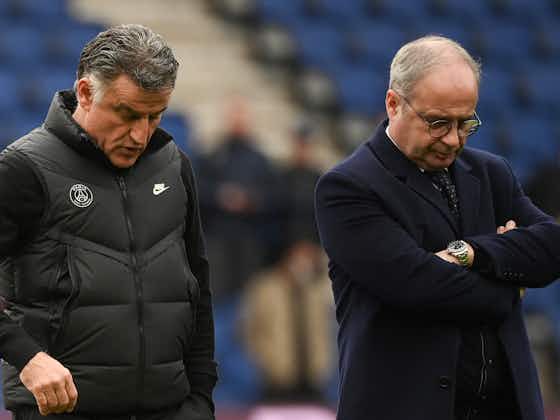Article image:Christophe Galtier and Luis Campos to stay at PSG despite Champions League exit