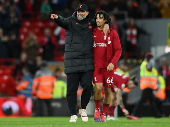 Article image:Trent Alexander-Arnold on ‘incredible’ Klopp, his potential successor and the Premier League title race