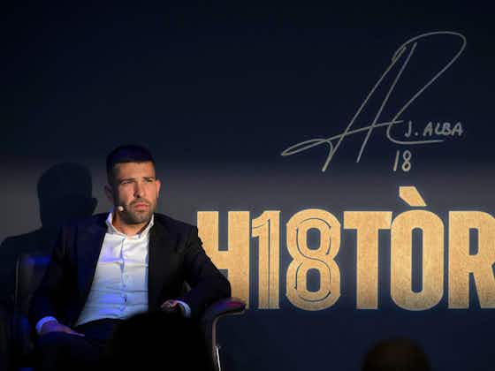 Article image:Jordi Alba in talks with Inter Miami to join Messi