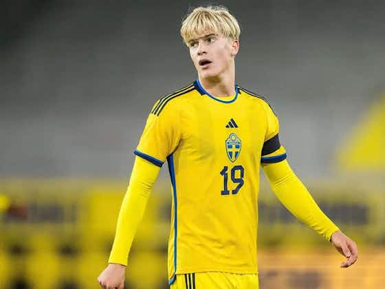 Article image:Tottenham sign Swedish talent Lucas Bergvall ahead of Barcelona