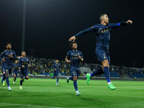 Article image:Cristiano Ronaldo scores second hat-trick in four days as Al-Nassr destroy Abha