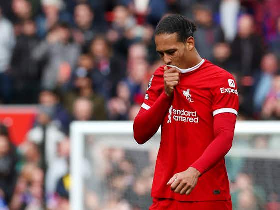 Article image:Van Dijk issues rallying call for final six Premier League games as Liverpool crash out of the Europa League – ‘Anything is possible’