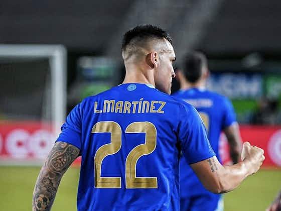 Imagen del artículo:Lautaro Martínez cortó la mala racha en la Selección