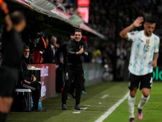 Imagen del artículo:El jugador de Boca que sigue Scaloni para la selección Argentina
