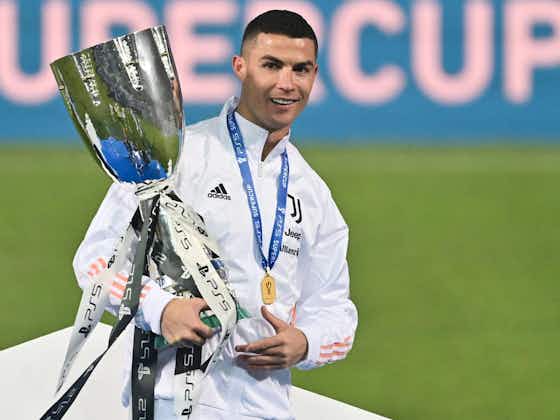 Artikelbild:Meisterchancen nach Supercup-Titel? Ronaldo: "Wird schwer"