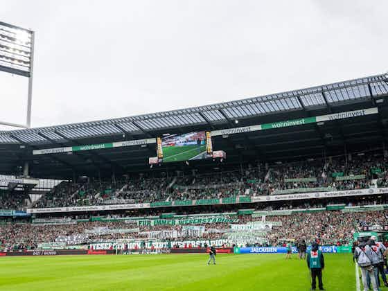 Artikelbild:Werder hofft gegen Heidenheim auf Rückkehr der aktiven Fan-Szene