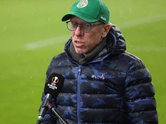 Artikelbild:Aus in Budapest! Ex-Bundesliga-Coach Stöger nach nur 5 Monaten entlassen