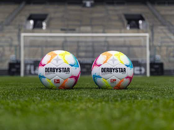 Artikelbild:Auffällig buntes Design: Das ist der neue Bundesliga-Ball