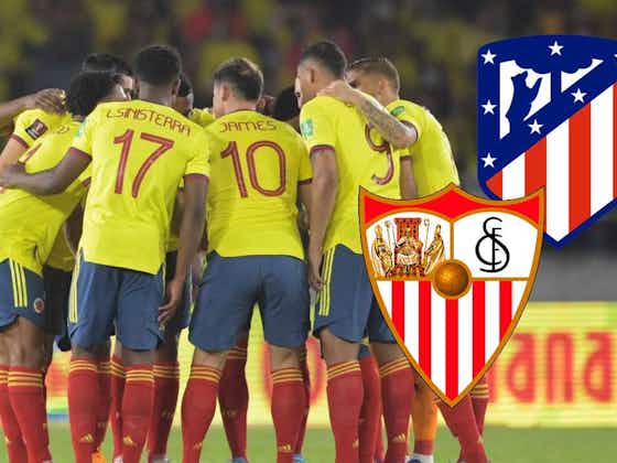 Imagen del artículo:Atlético de Madrid y Sevilla buscan a un defensor de la Selección Colombia