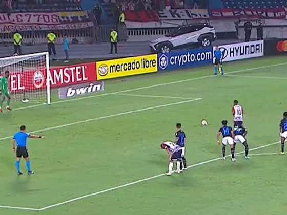 Imagen del artículo:¡Y el penalti que erró Cariaco González a los 80 ante LDU Quito!