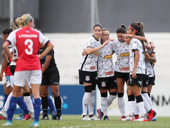 Imagem do artigo:Libertadores Feminina: Corinthians goleia o Nacional e assume liderança do grupo D
