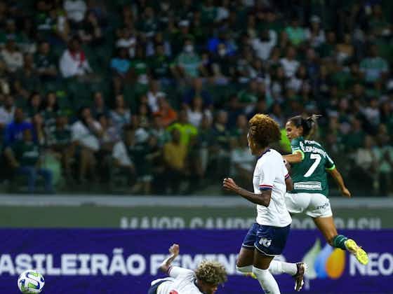 Imagem do artigo:<strong>Palmeiras goleia o Bahia e o Flamengo vence em casa na abertura da quarta rodada do Brasileiro Feminino </strong>