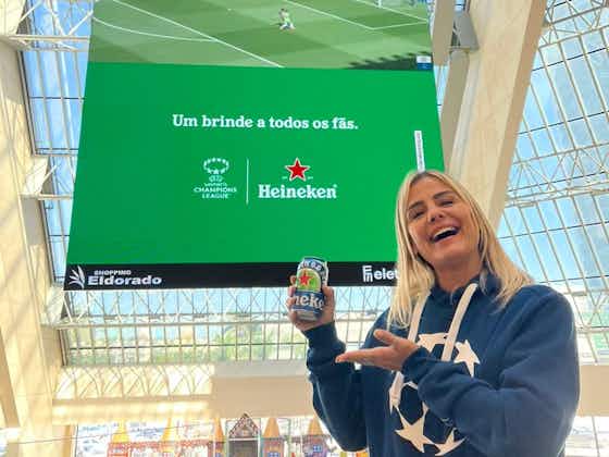 Imagem do artigo:Heikenen faz ação inédita e leva a transmissão da final Champions League Feminina para vários lugares do Brasil