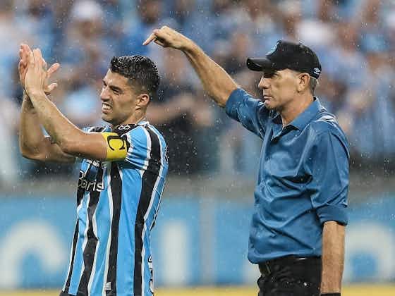Imagem do artigo:Lugano faz elogios a Renato Portaluppi em trato com Suárez