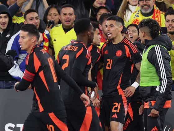 Imagem do artigo:Com lindo gol, Colômbia vence amistoso contra a Espanha