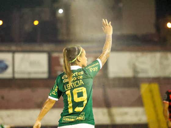 Imagem do artigo:Letícia projeta confronto entre Palmeiras e América-MG no Brasileirão