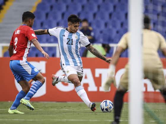 Imagem do artigo:Paraguai vence Argentina e se aproxima de classificação no Sul-Americano Sub-20