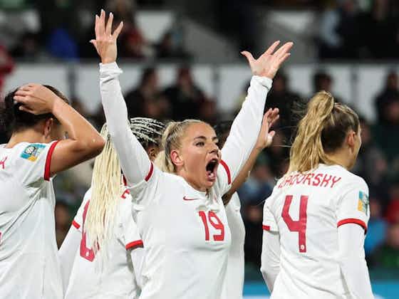 Imagem do artigo:KTO Copa do Mundo Feminina: em jogo com gol olímpico, Canadá vira pra cima da Irlanda