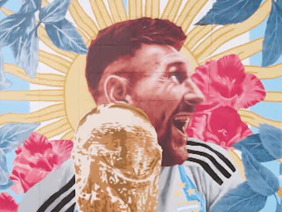 Imagem do artigo:Lionel Messi ganha mural de 75 metros de altura na Argentina