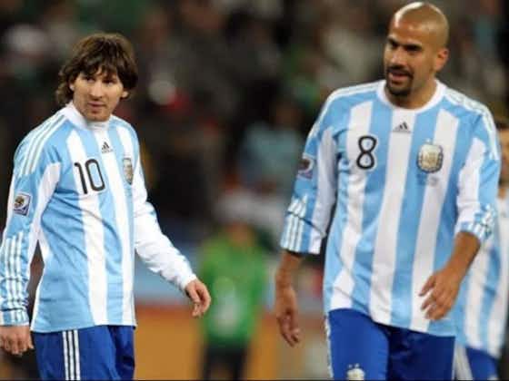 Image de l'article :Juan Sebastián Verón reveló como fue la primera arenga de Lionel Messi en la Selección Argentina