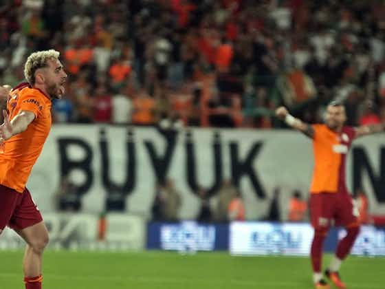 Artikelbild:Tekke und Fer fliegen vom Feld – Galatasaray überrollt Alanya in Halbzeit mit 4:0