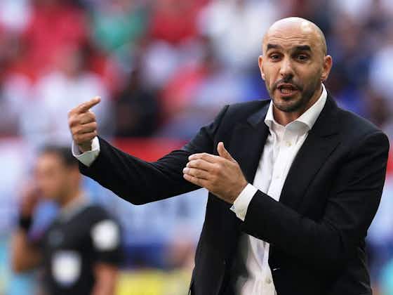 Article image:Morocco coach Walid Regragui: “We showed Croatia too much respect.”