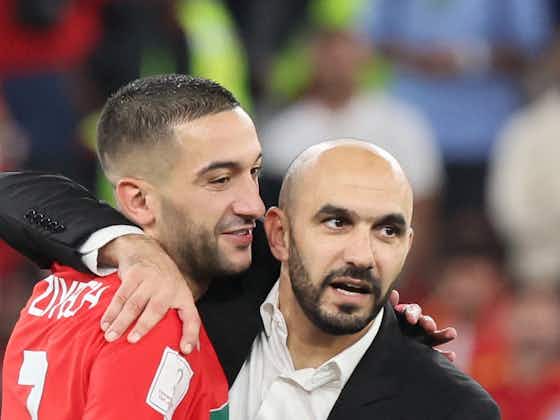 Article image:Morocco coach on Hakim Ziyech: “Some say all players should be treated equally but that’s not the case.”