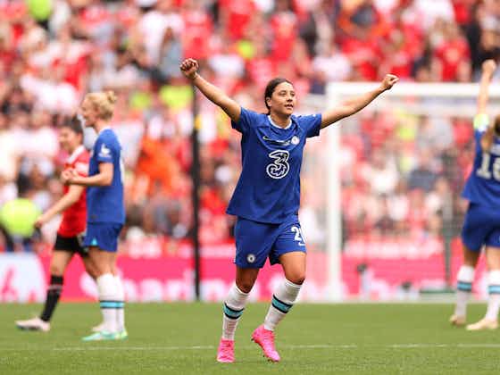 Article image:Chelsea and Manchester United draw world-record crowd for women’s domestic match