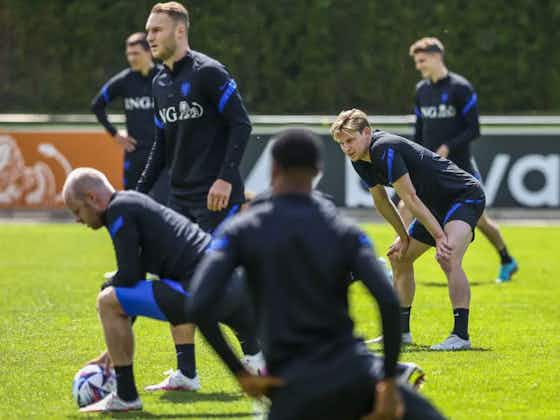 Article image:Teun Koopmeiners and Frenkie de Jong leave Netherlands camp, Brian Brobbey and Ryan Gravenberch called up