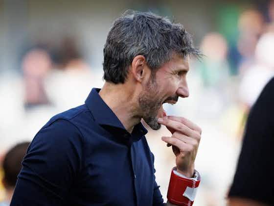 Article image:Mark van Bommel mindful of first season collapse at PSV as Antwerp continue perfect start