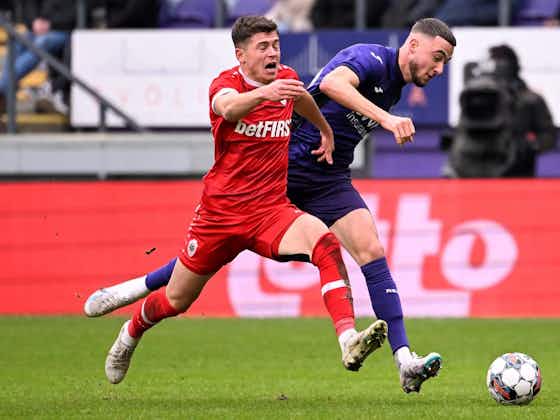 Article image:Inter scouts keep an eye on Zeno Debast as Anderlecht draw with Antwerp