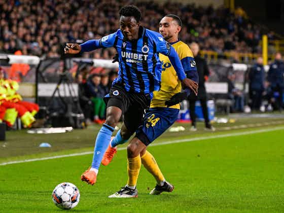 Article image:Former Leicester City prospect Kamal Sowah’s time at Club Brugge appears to be up