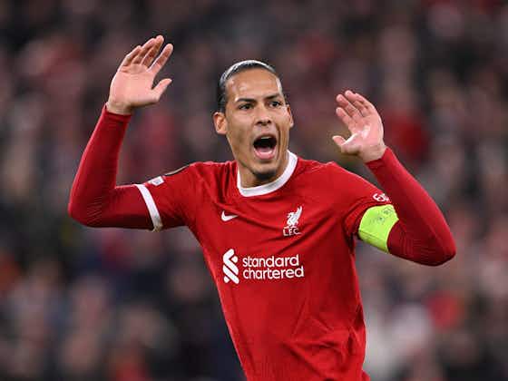 Article image:Virgil van Dijk on Liverpool’s interest in Arne Slot: “With the way he plays and the philosophy he has, he can be a Liverpool coach”