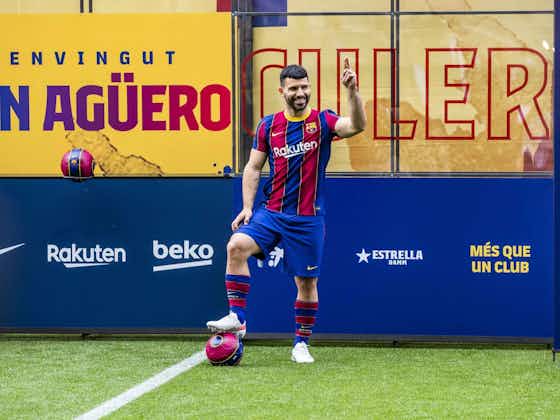 Article image:Sergio Agüero wants to leave Barcelona